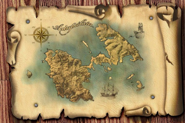 Astypalaia, A Treasure Map!